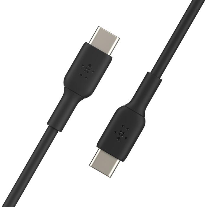 Belkin BoostCharge 2 m USB-C/USB-C Kabel, schwarz Belkin BoostCharge 2 m USB-C/USB-C Kabel, schwarz